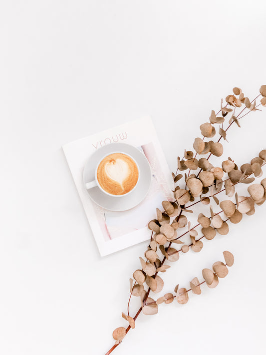 Papeterie et tasse coeur
