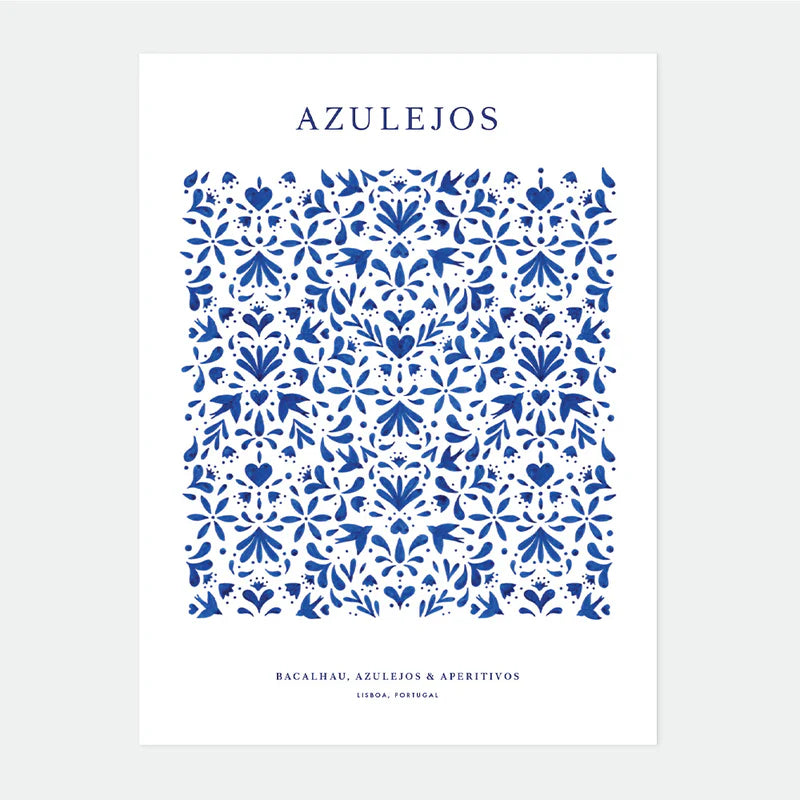 Affiche Azulejos XL- Poster - All the ways to say