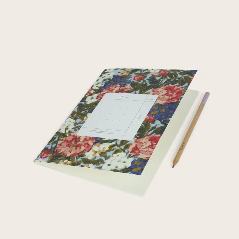 Agenda Mensuel - Romance - Season Paper