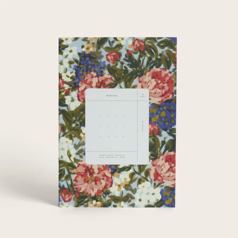 Agenda Mensuel - Romance - Season Paper