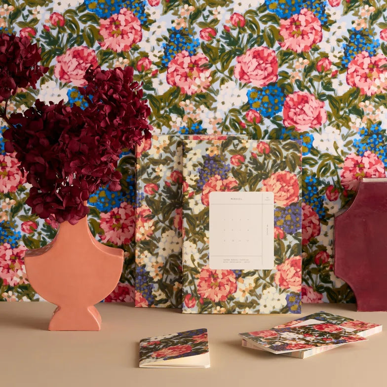 Agenda Mensuel - Romance - Season Paper