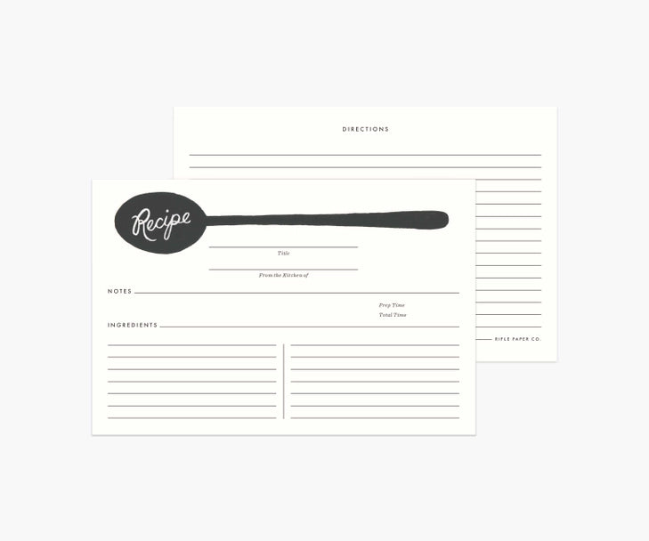 Boîte à recettes Strawberry Fields - Rifle Paper