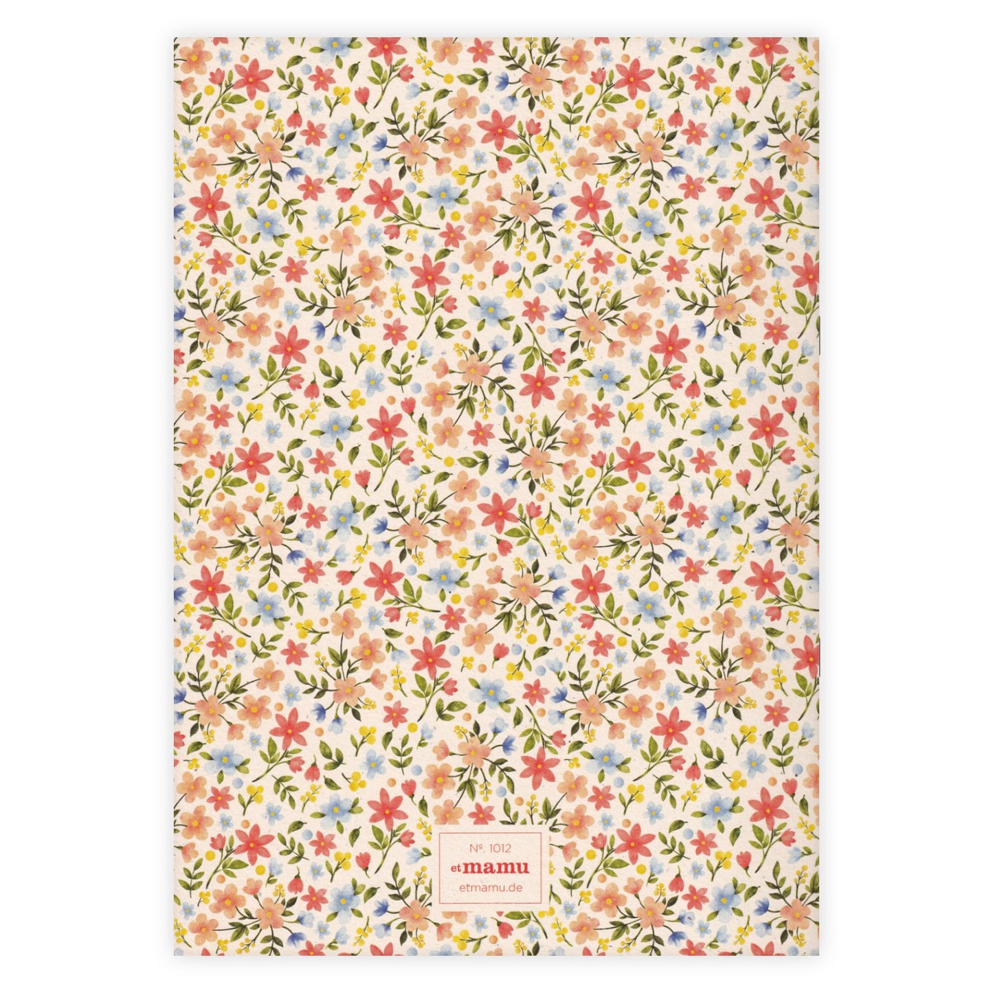 Carnet A4 Summer Bloom Pastel Ligne - Etmamu