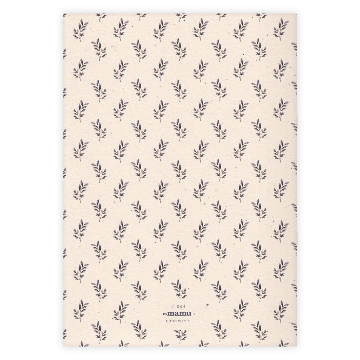 Carnet A4 Watercolor Garden Joli Champ Blanc - Etmamu