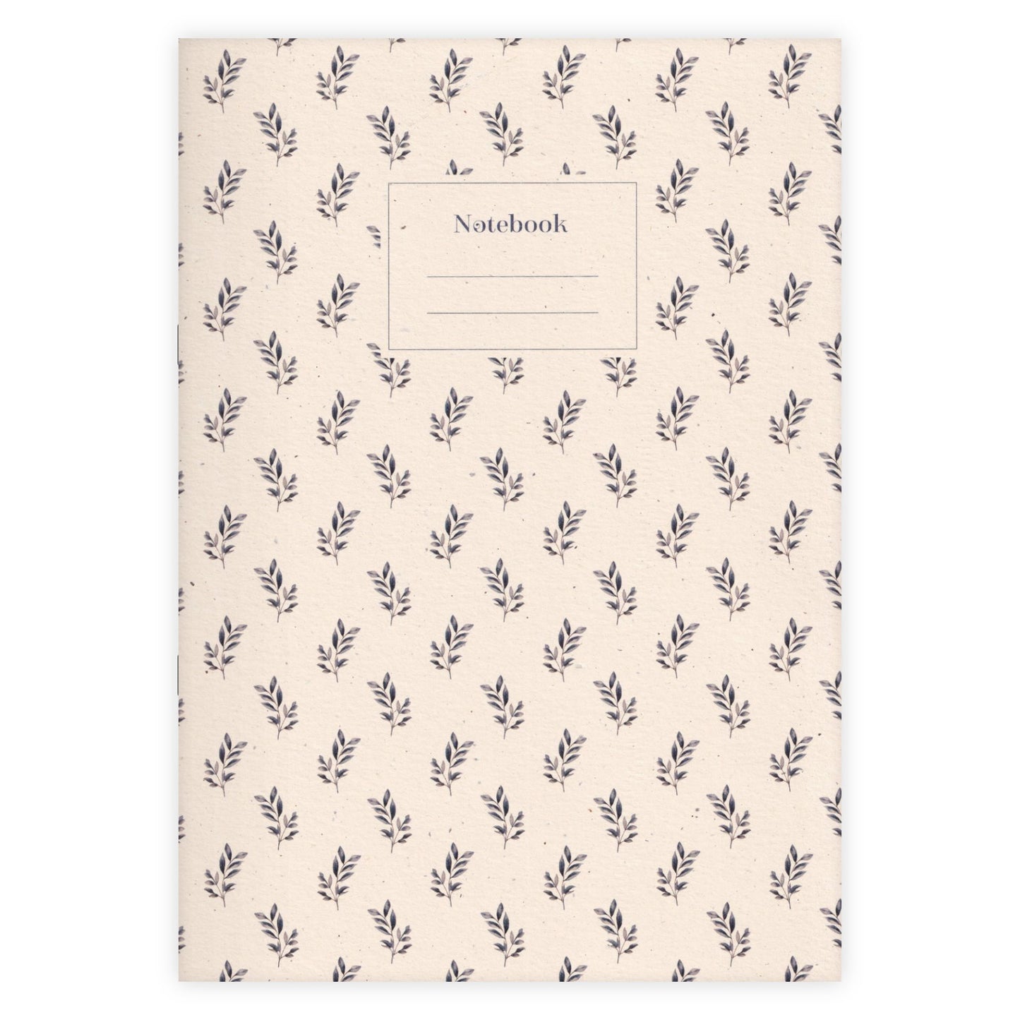 Carnet A4 Watercolor Garden Joli Champ Blanc - Etmamu