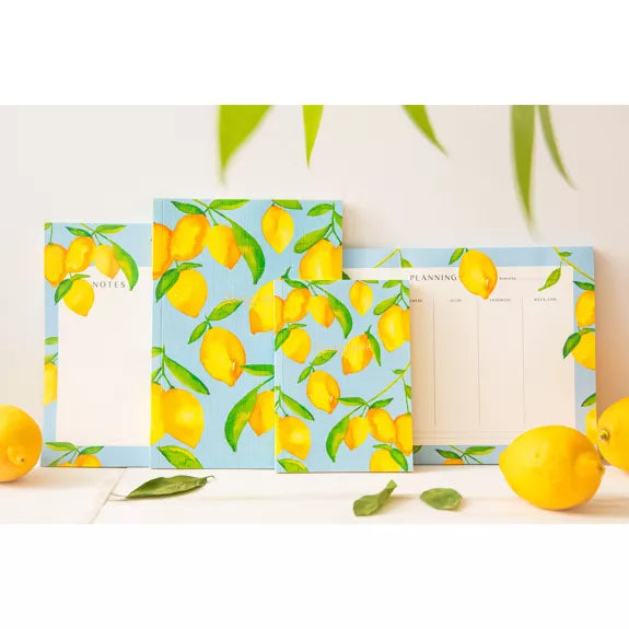 Carnet - Citrons - Quartier Libre