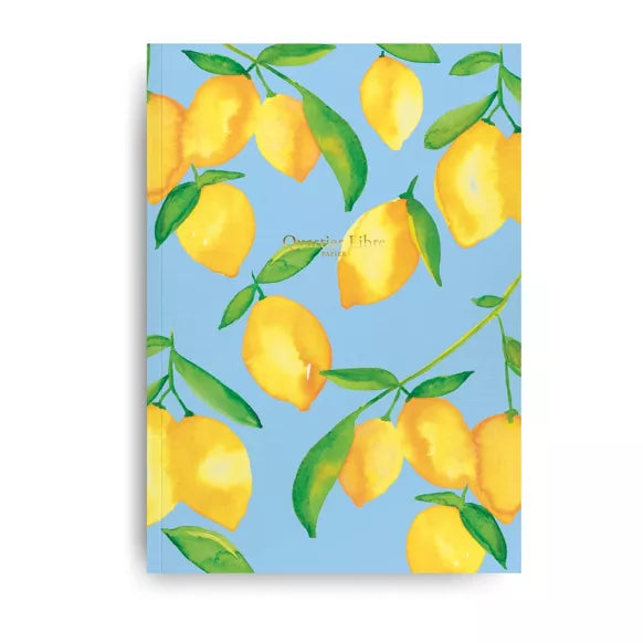 Carnet - Citrons - Quartier Libre