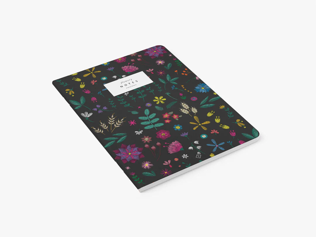 Carnet De Notes Fleurs - Typealive