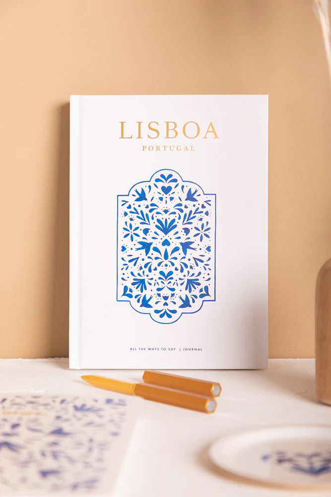 Carnet Lisboa - Hardcover notebook A5 - All the ways to say