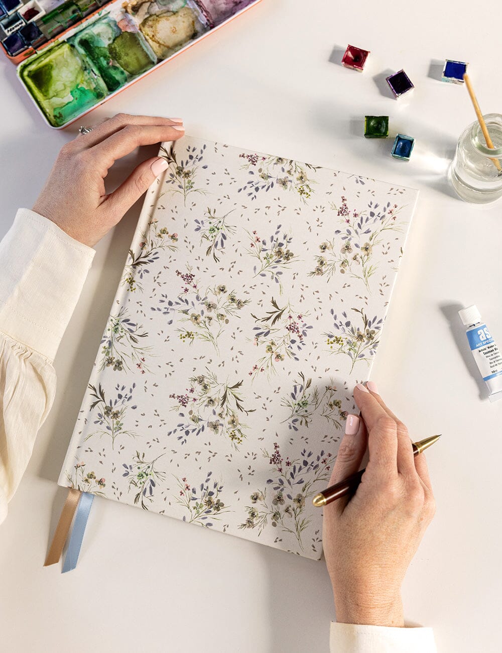 Carnet de croquis - Waxflower - Bespoke Letterpress