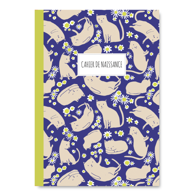 Carnet de naissance - Chats - Pascale Editions