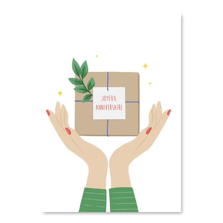 Carte Anniversaire - Cadeau - Pascale Editions