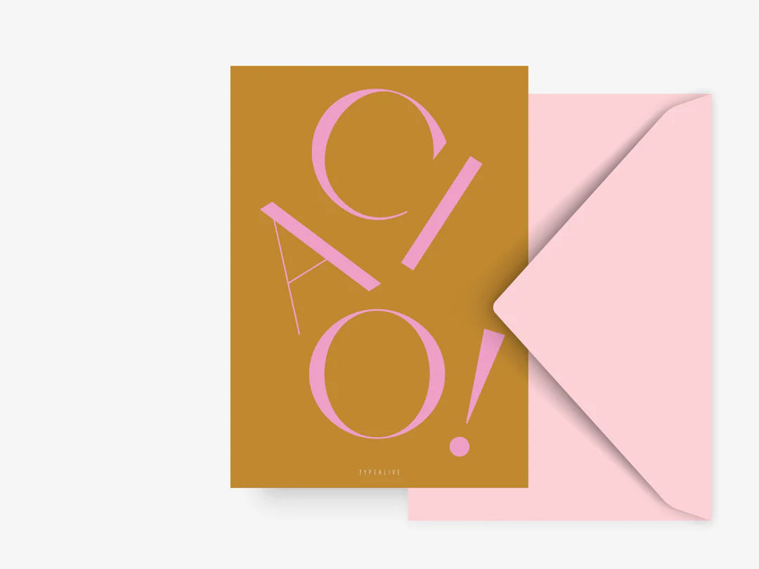 Carte Ciao - Typealive