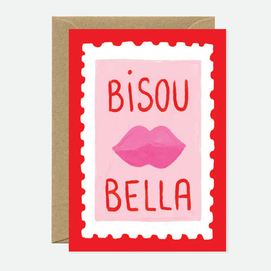 Carte postales Bisou Bella - Greeting Card - All the ways to say