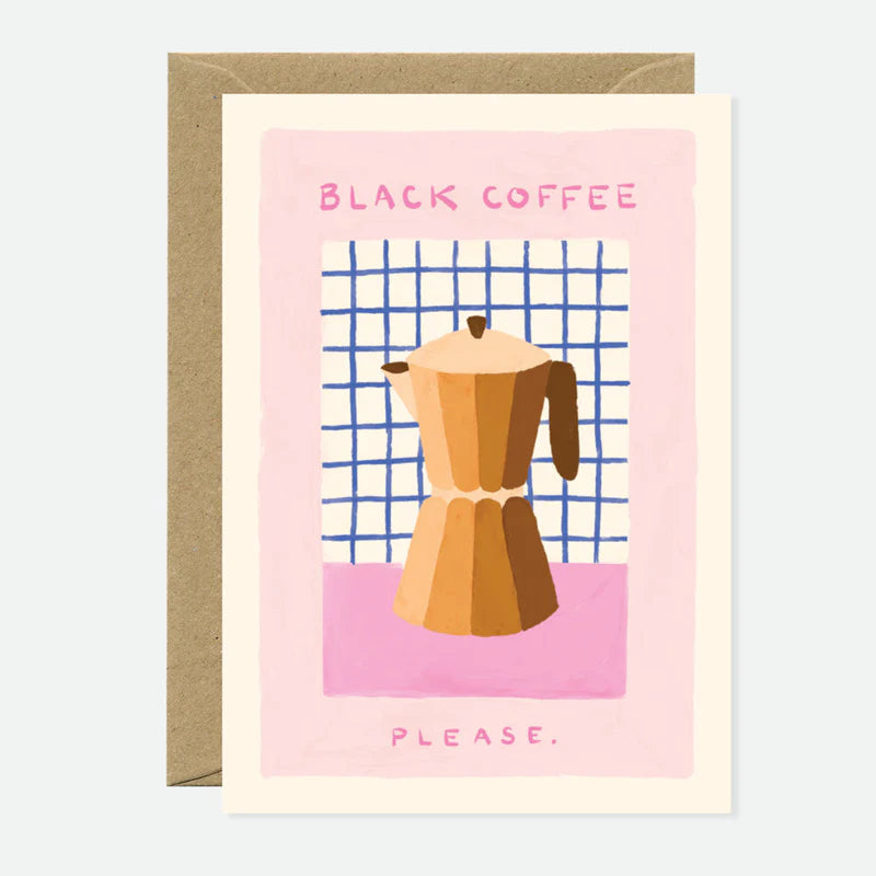 Carte postales Black Coffee - Greeting Card - All the ways to say