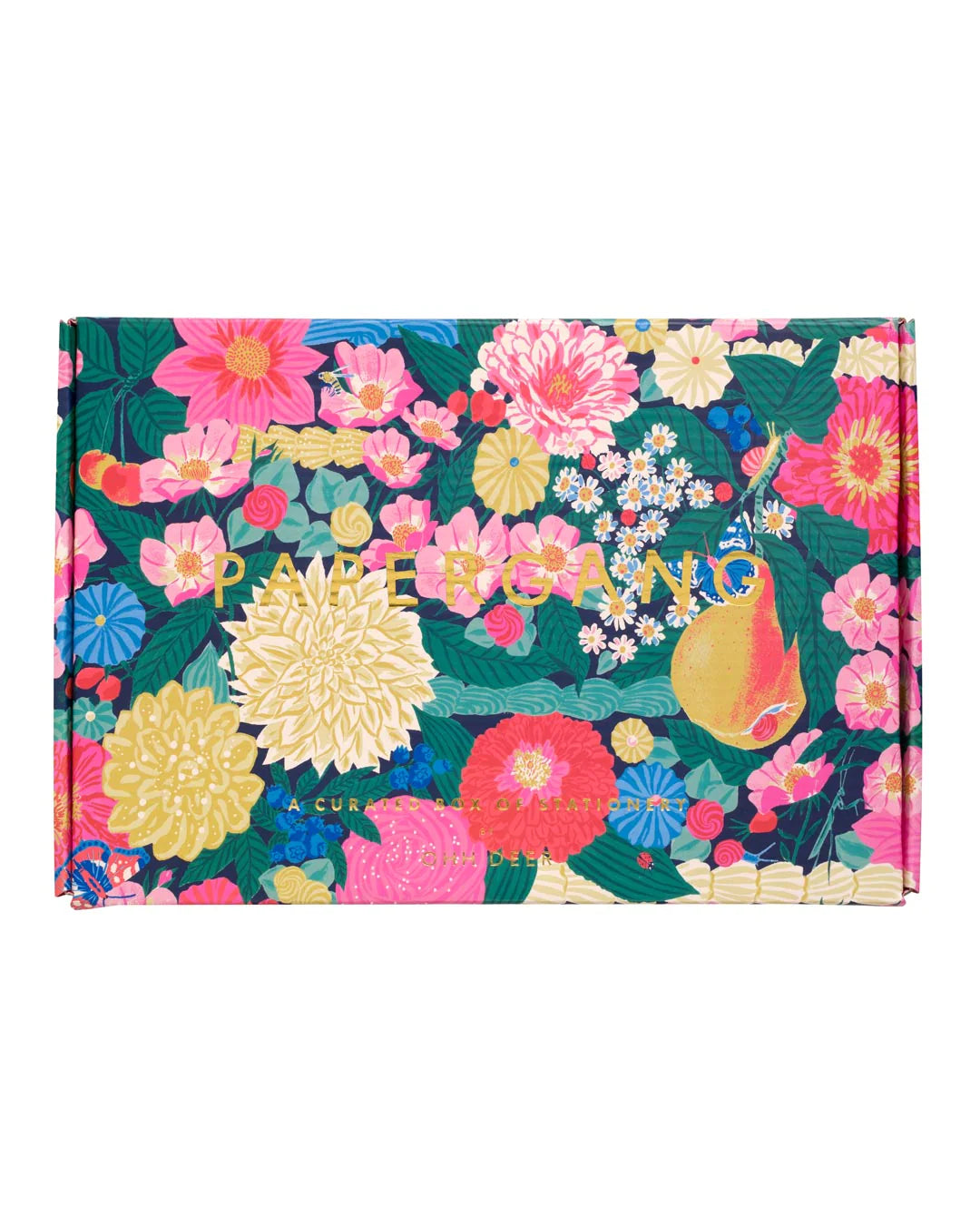 Papergang : Une box de papeterie - A Floral Bake - Ohh Deer