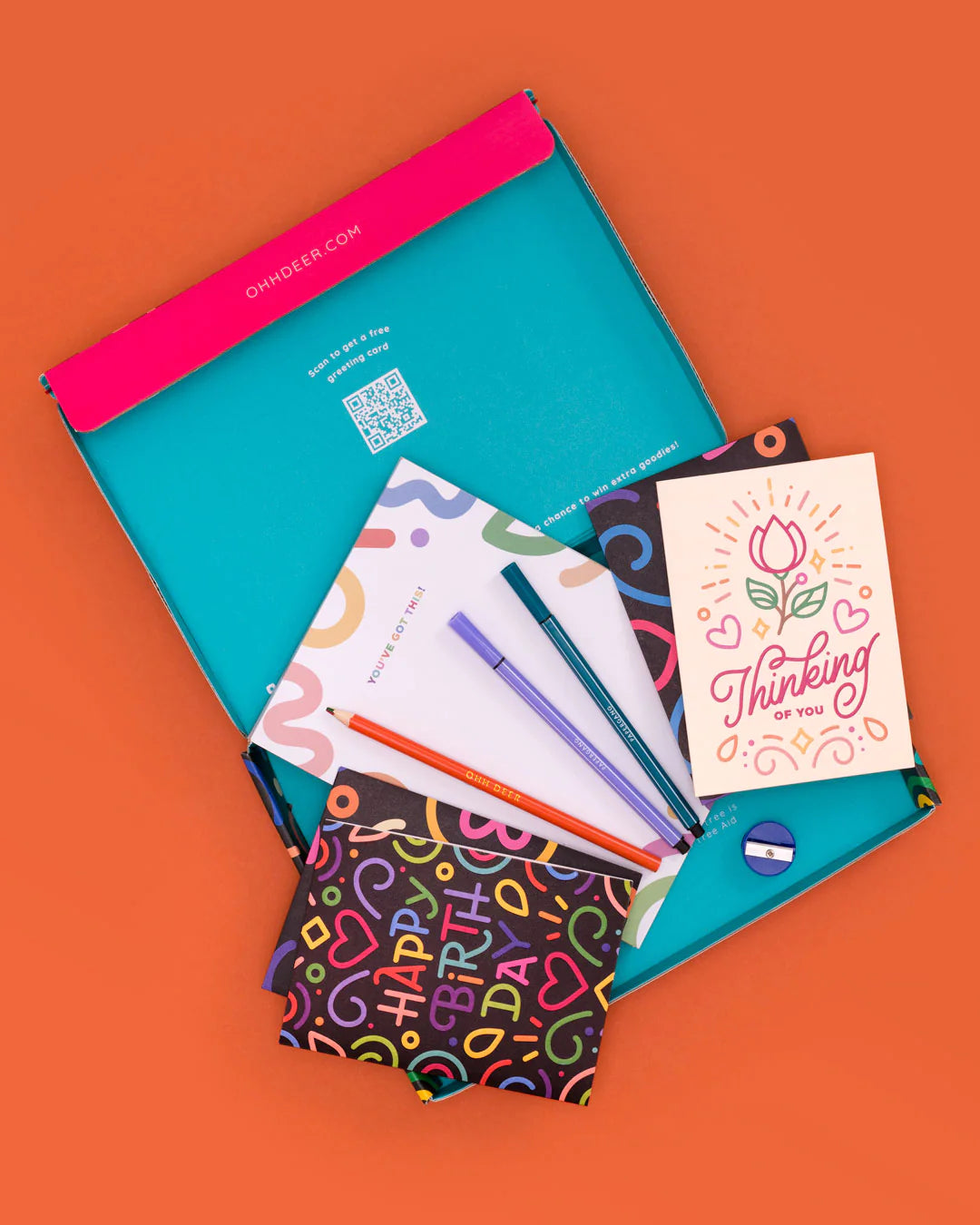 Papergang : Une box de papeterie - Laissez votre cœur être votre guide - Ohh Deer