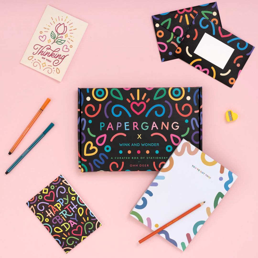 Papergang : Une box de papeterie - Laissez votre cœur être votre guide - Ohh Deer
