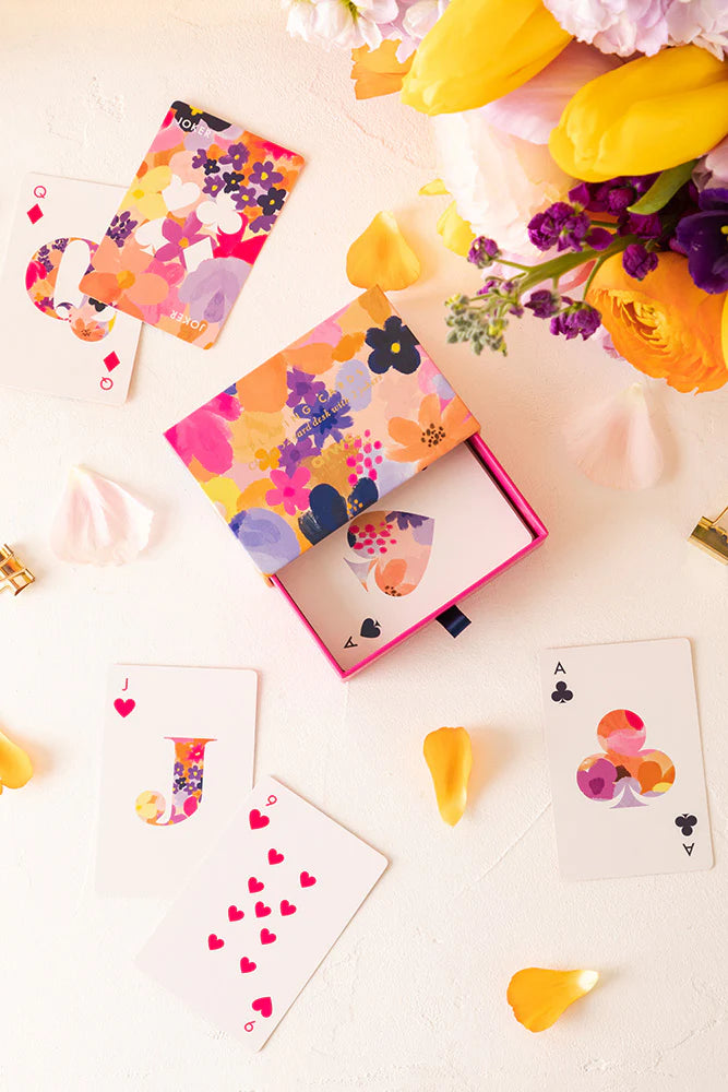 Jeu de cartes Flower Garden - Playing cards - All the ways to say