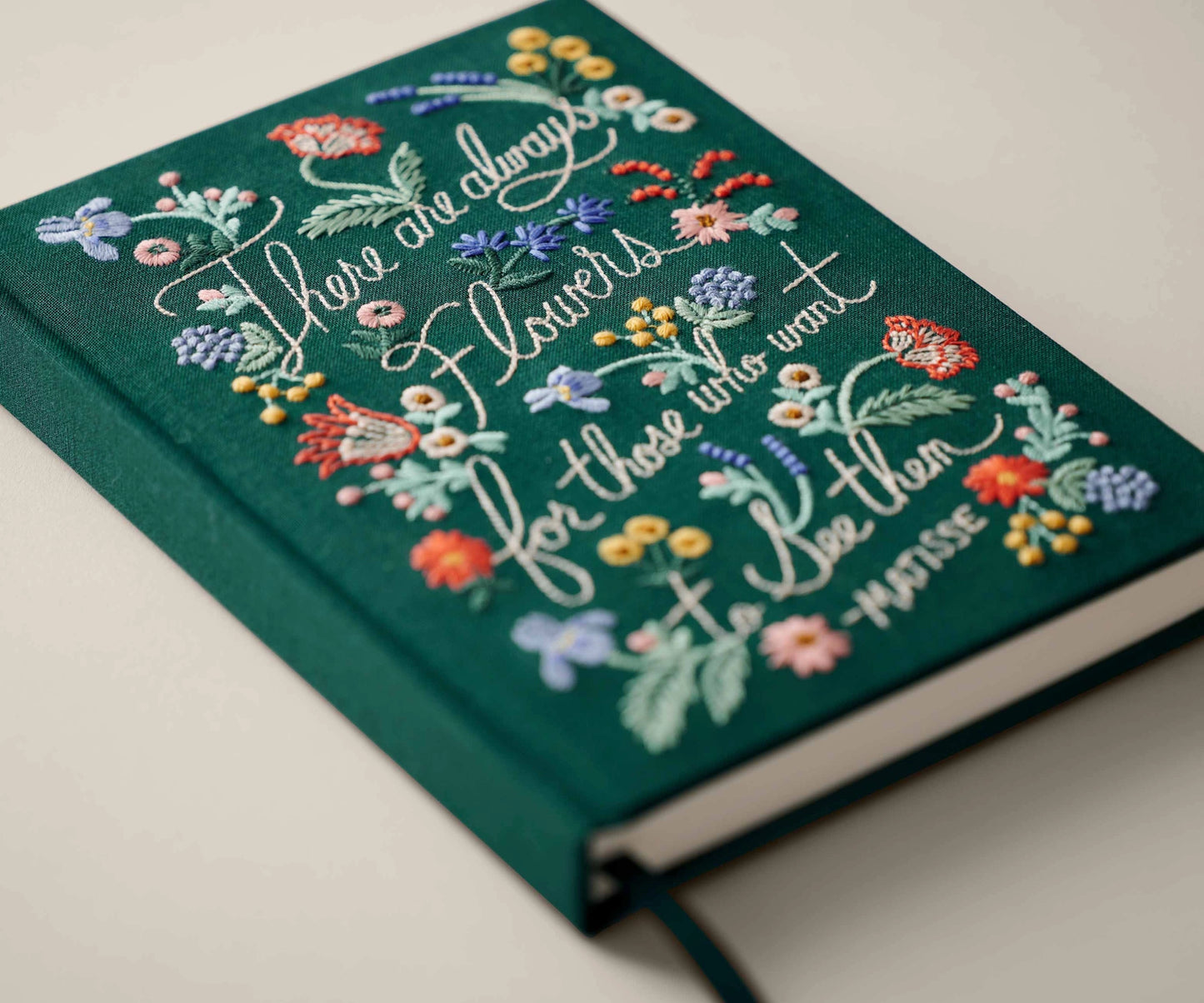 Journal Brodé - There Are Always Flowers - Rifle Paper