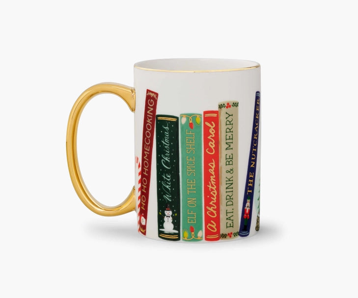 Mug Festive Book Porcelaine- Rifle Paper Co