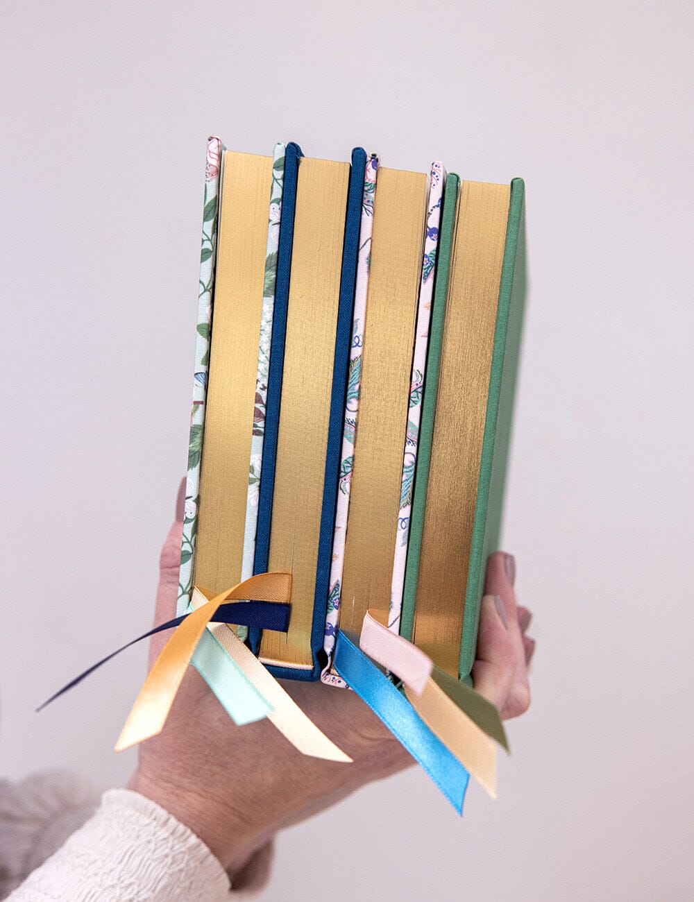 Journal en lin - Bleu Marine - Bespoke Letterpress
