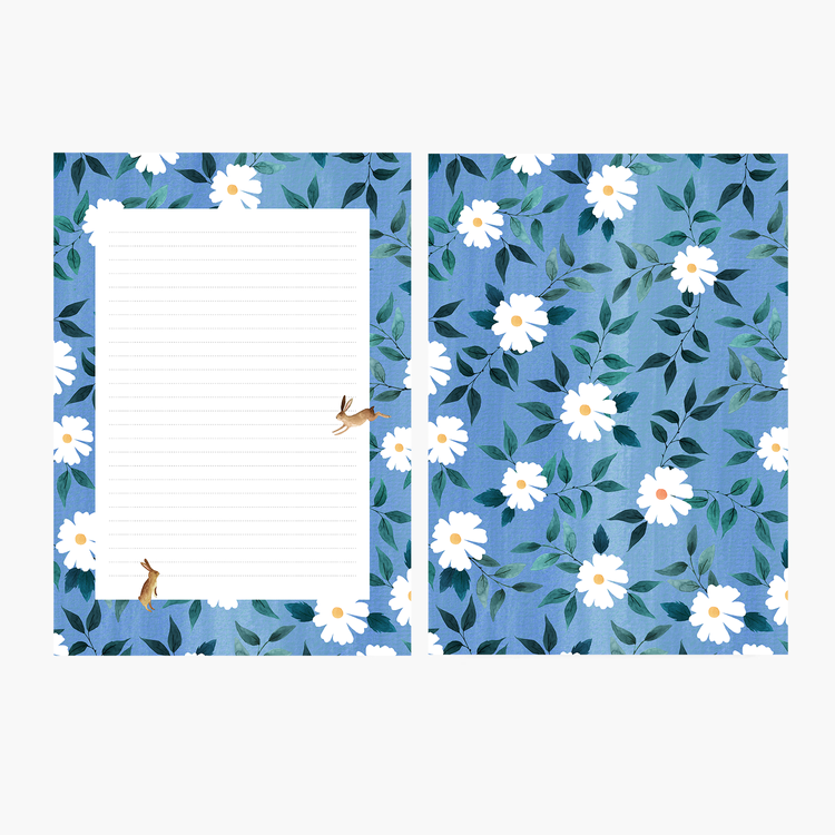 Papier à Lettres - Lapin - Sonia Cavallini