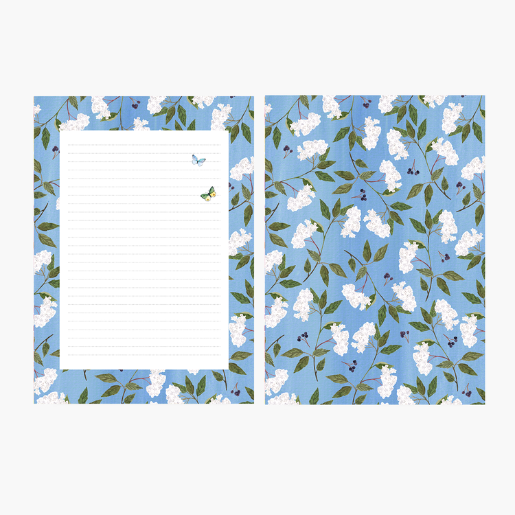 Papier à Lettres - Papillons Sauvages - Sonia Cavallini