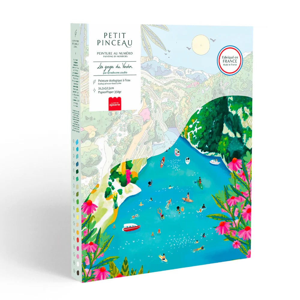 Peinture Au Numéro - Les Gorges du Verdon - La Petite Epicerie