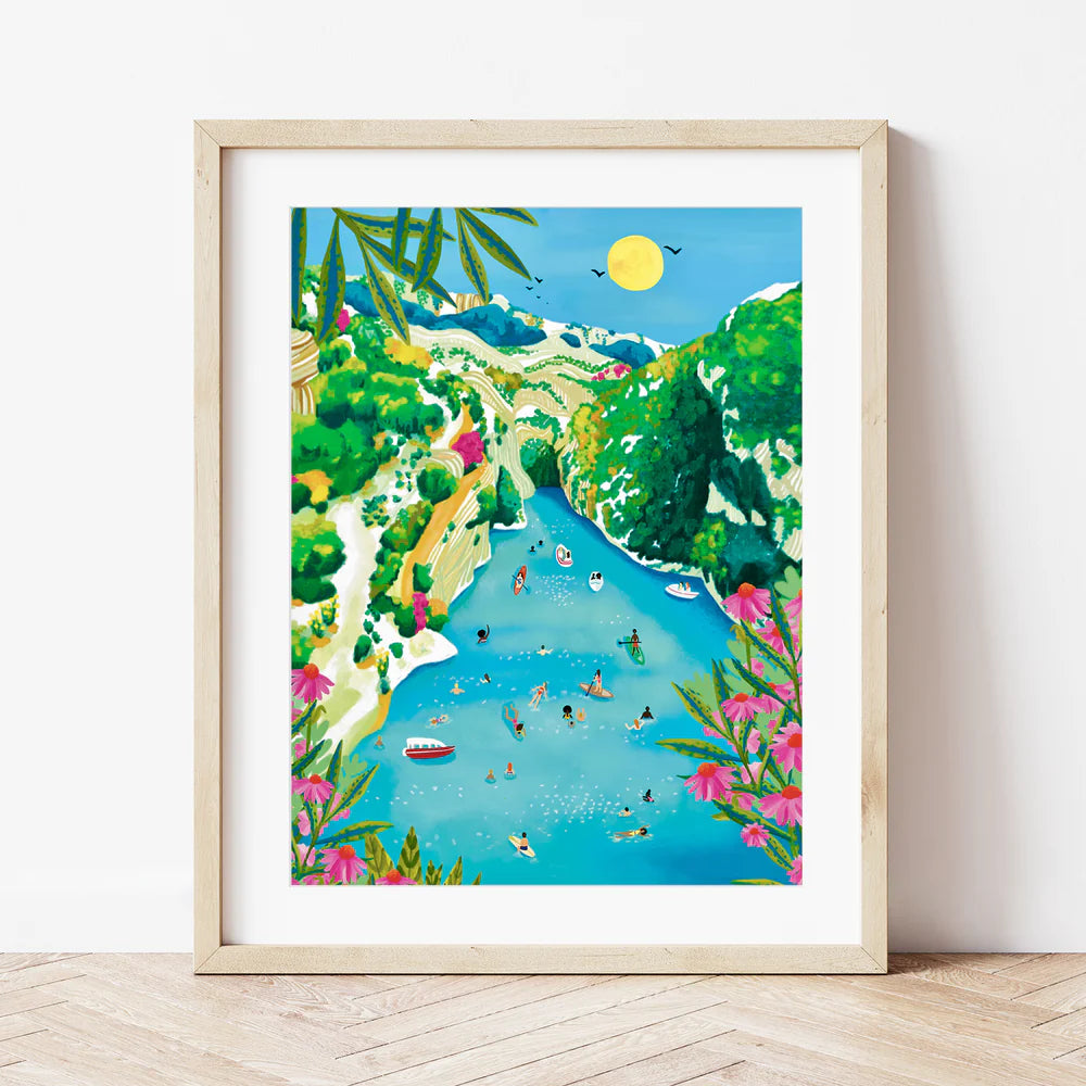 Peinture Au Numéro - Les Gorges du Verdon - La Petite Epicerie