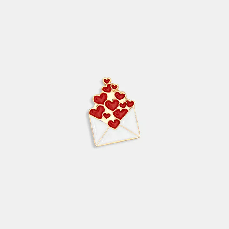 Pin's Hearts Enveloppe - All The Ways To Say