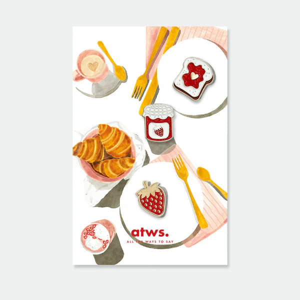 Pin's Jam Lover XL (Set of 3 pins) - All the ways to say