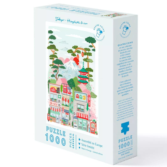 Puzzle 1000 pièces - Tokyo par Hoglet&Co - La Petite Epicerie