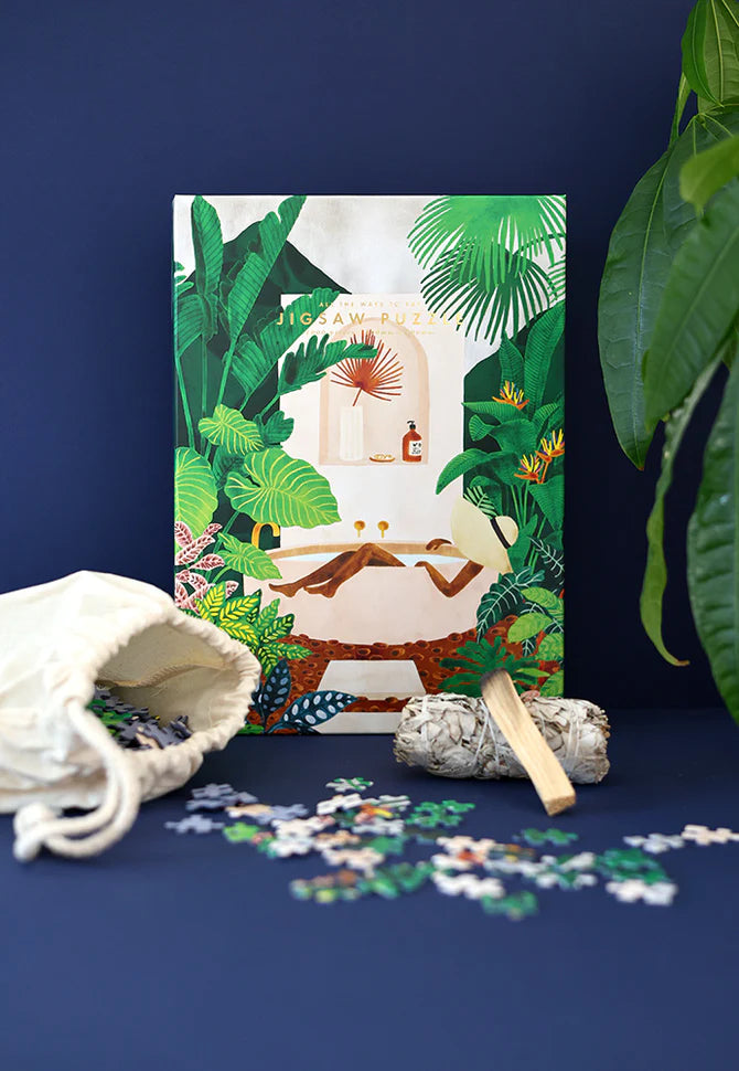 Puzzle Exotix Bathtub Jigsaw - All The ways to say