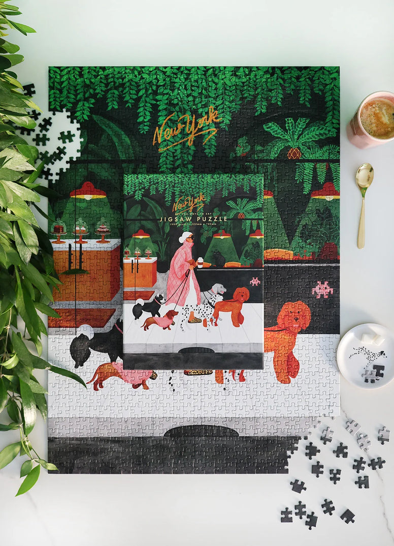 Puzzle Dog Sitter - Jigsaw Puzzle 1000 - All the ways to say