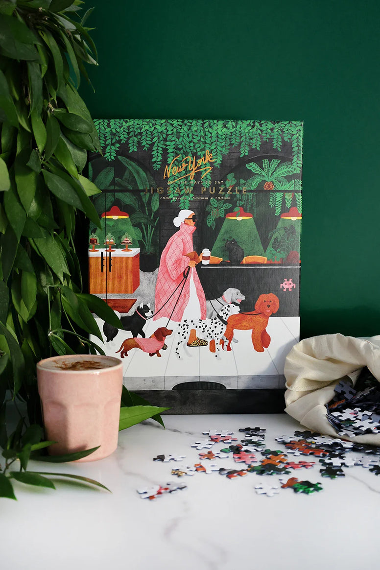 Puzzle Dog Sitter - Jigsaw Puzzle 1000 - All the ways to say