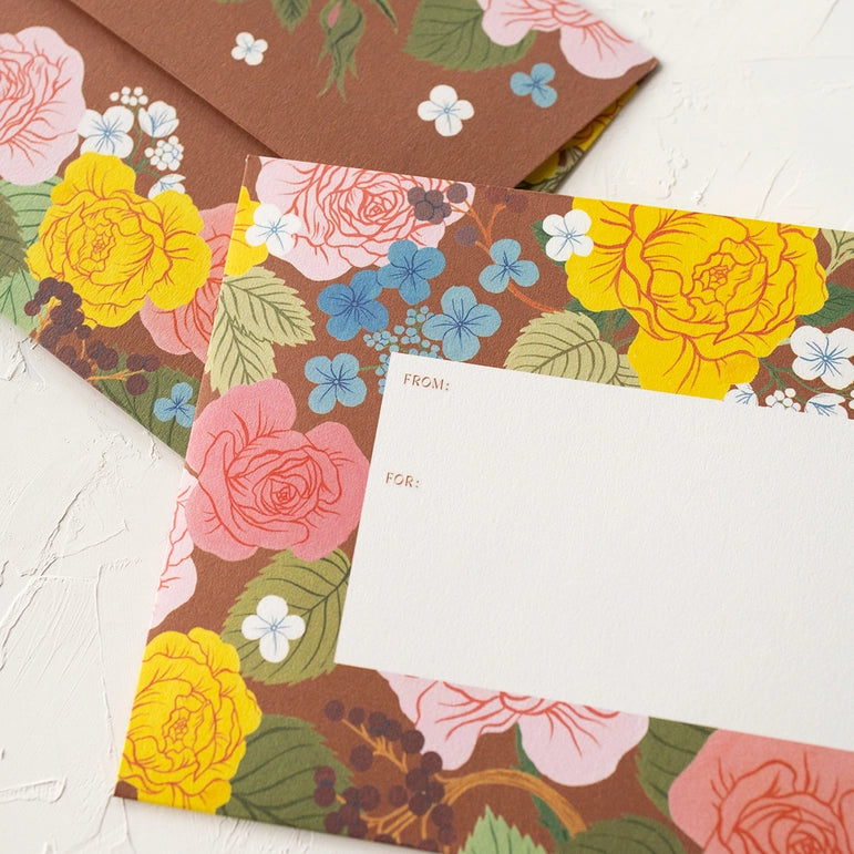 Set D’écriture de Lettres Rose Garden- Botanica Paper Co