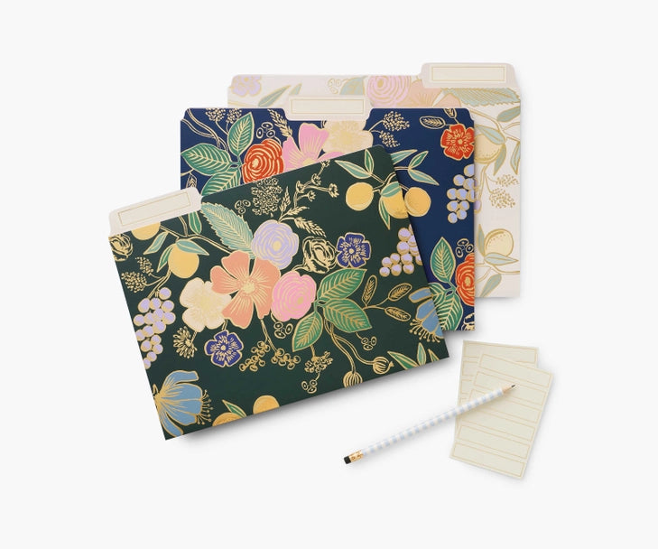 Set de 6 dossiers - Colette - Rifle Paper Co