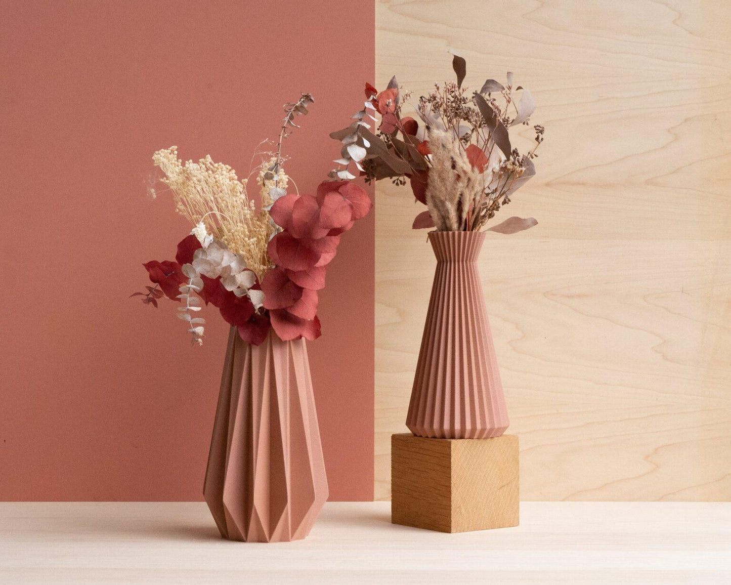 Vase Origami Terre Cuite - Minimun Design
