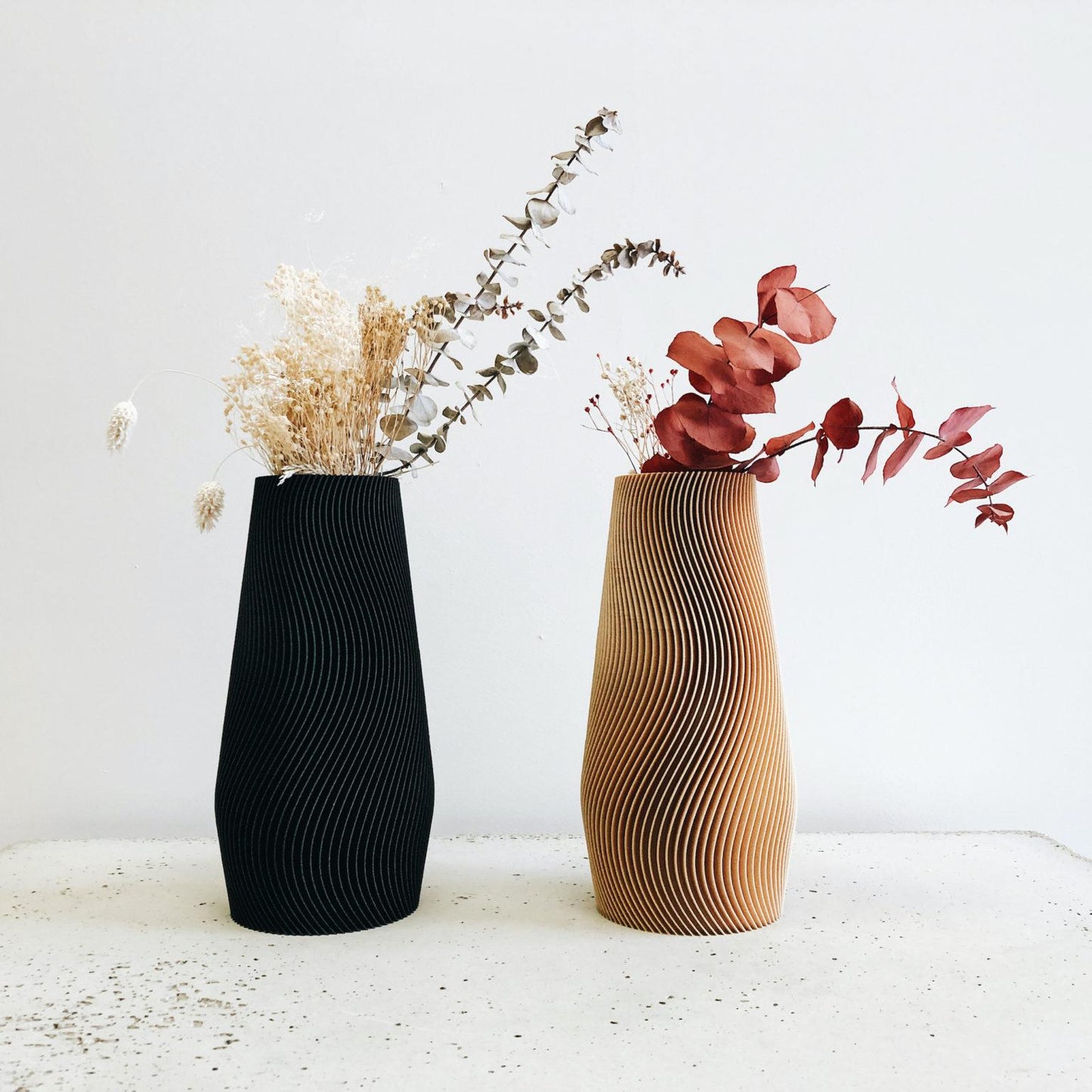 Vase Vague Bleu - Minimun Design