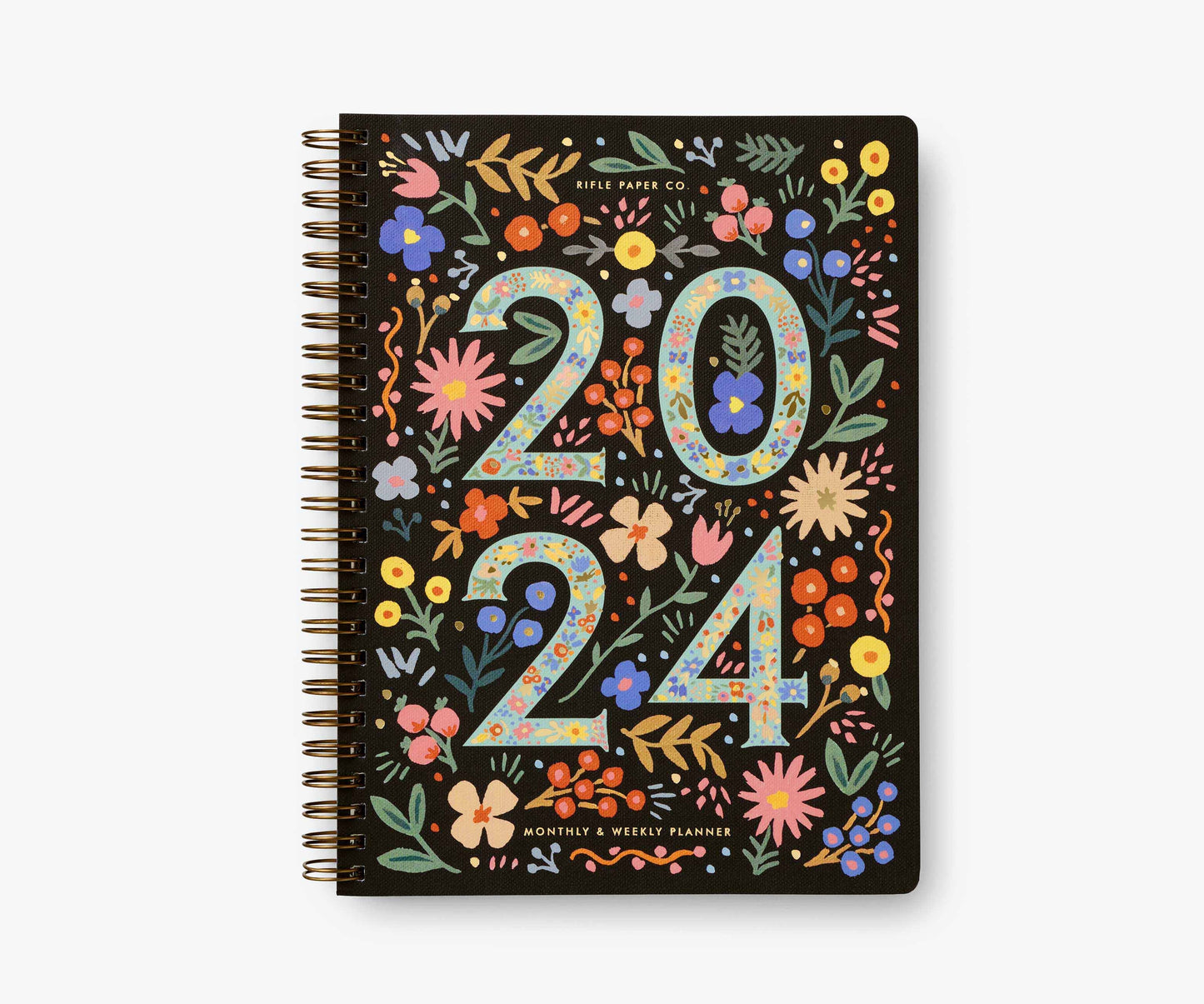 Agenda Flore 2024 12 mois à spirales - Rifle Paper Co