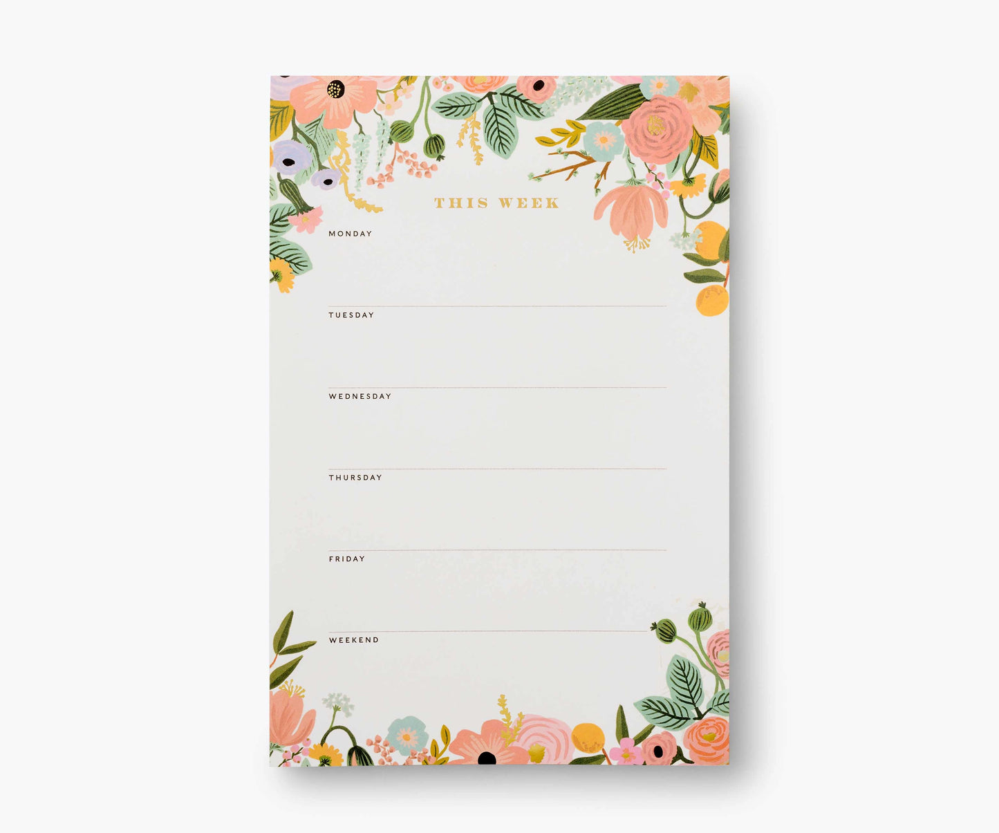 Big Bloc Note Garden Party Pastel - Rifle Paper Co