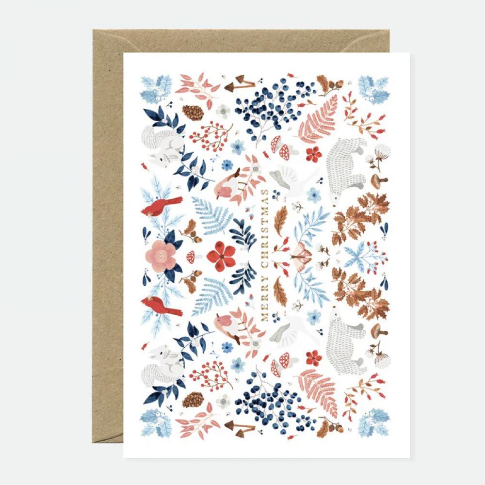 Carte Joyeux Noël Blanc D’hiver - All The Ways To Say