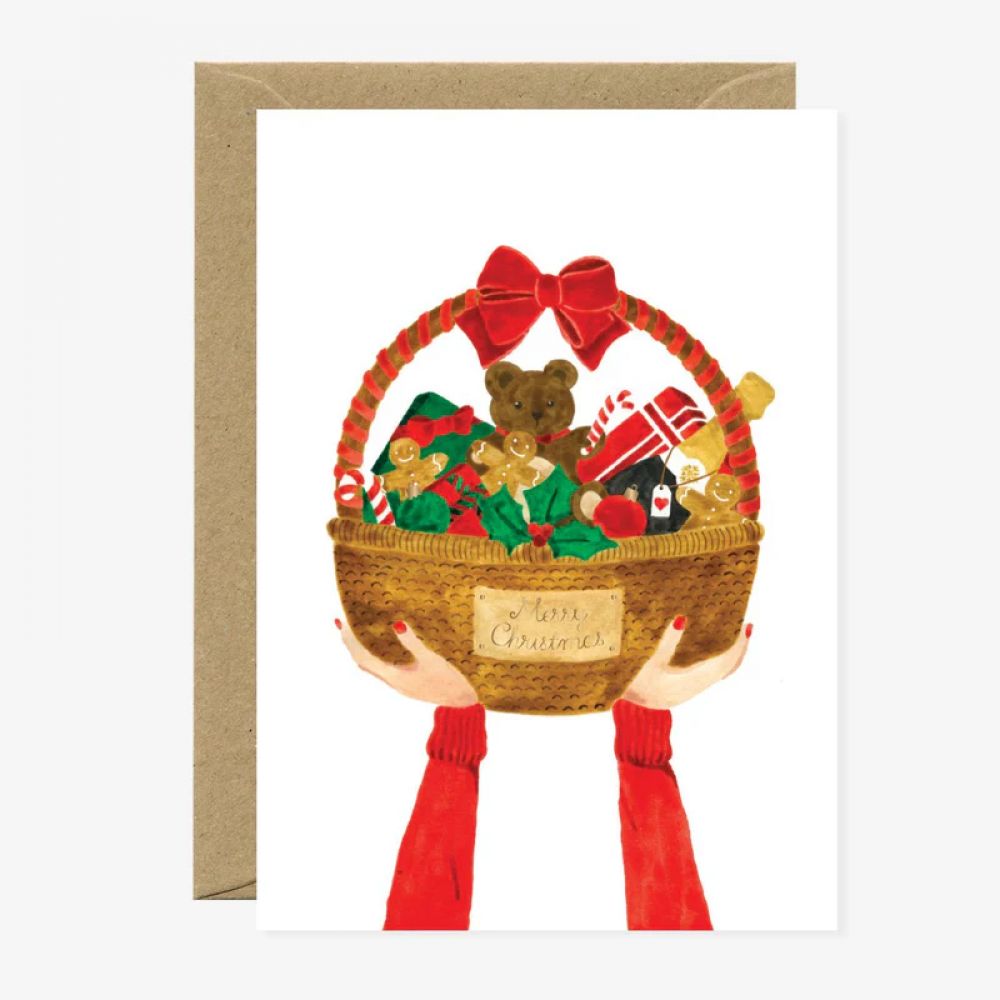 Carte Christmas Basket - All The Ways To Say