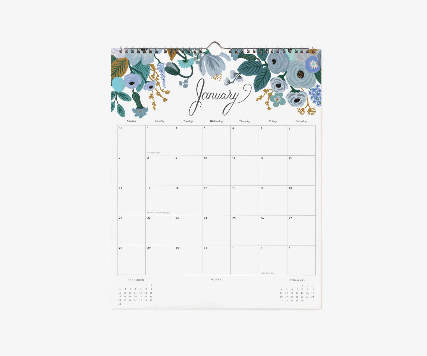 Calendrier Peacock 2024- Rifle Paper Co