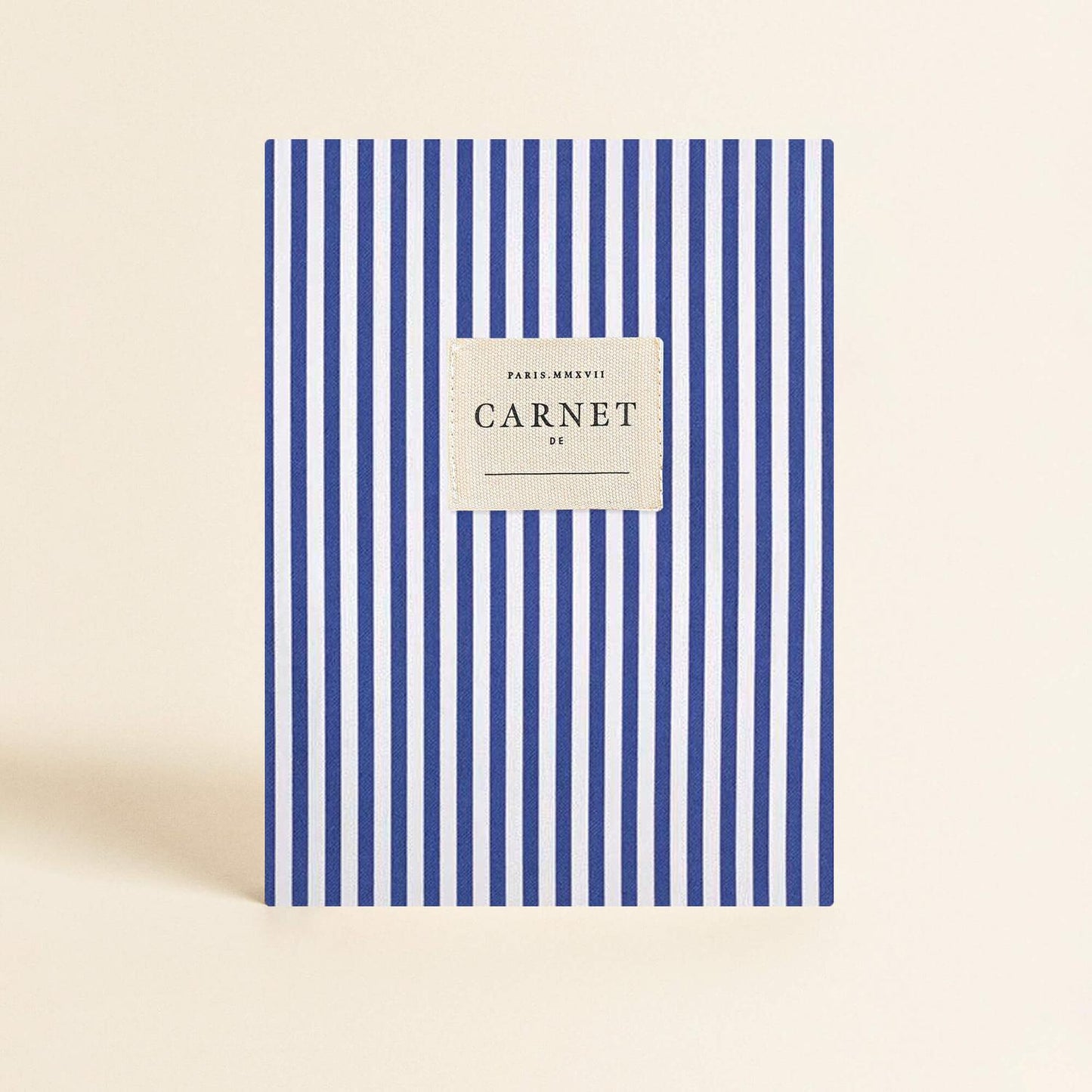 Carnet en Tissu Beau Rivage - Bleu Marine - Innocence