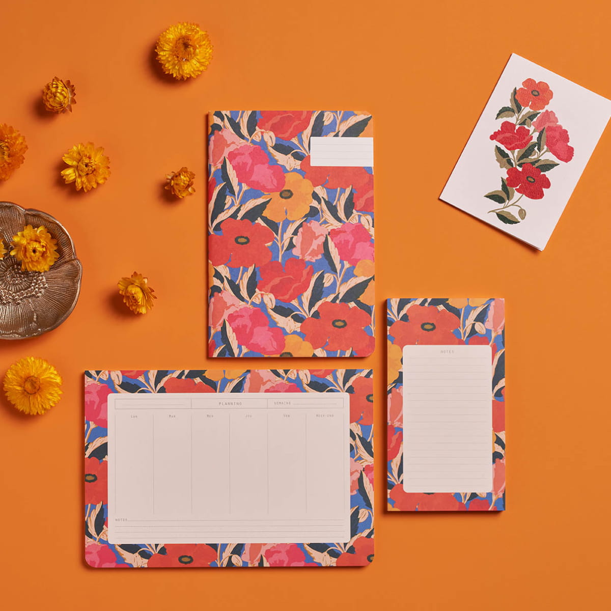 Carnet Coquelicots - Season Paper