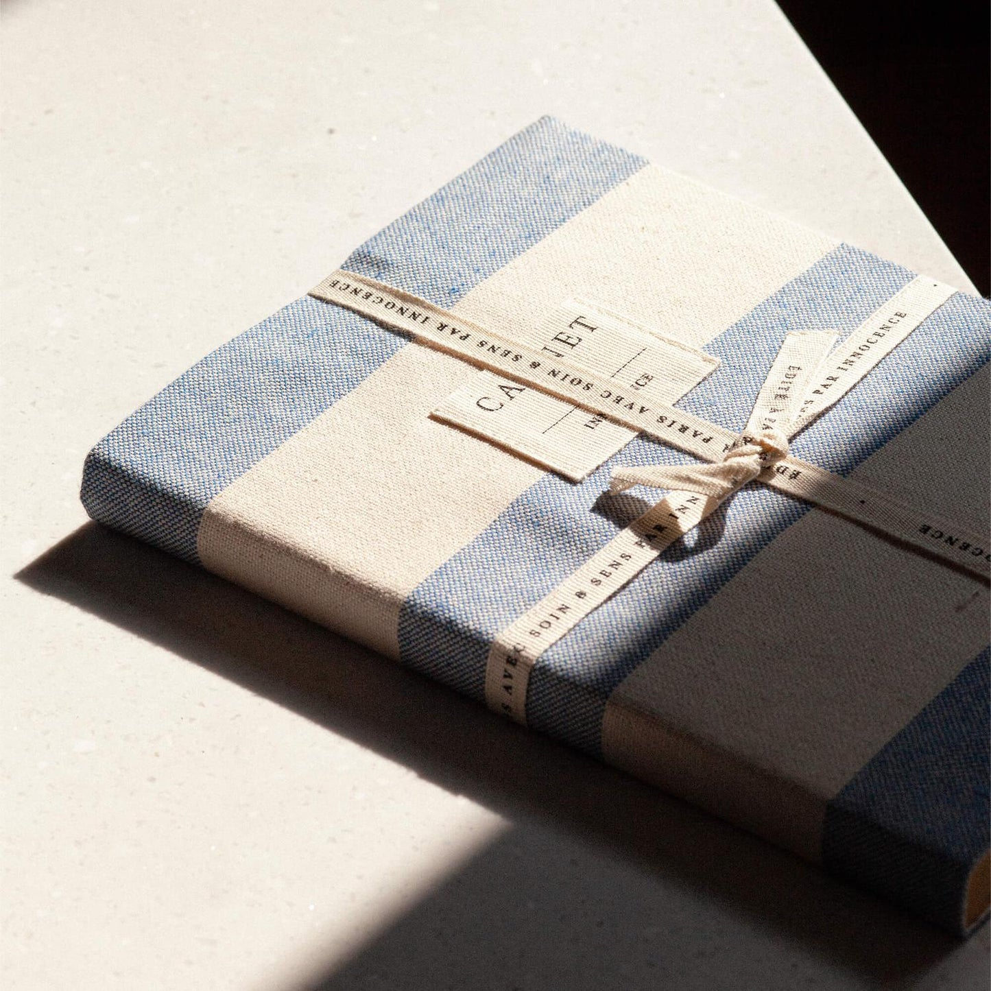 Carnet en Tissu Beau Rivage - Horizon Clair - Innocence