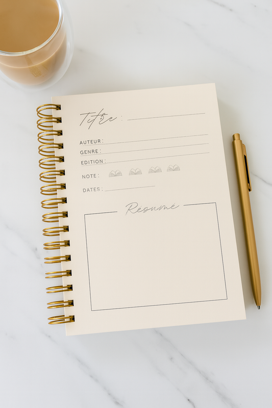 Journal de Lecture à personnaliser