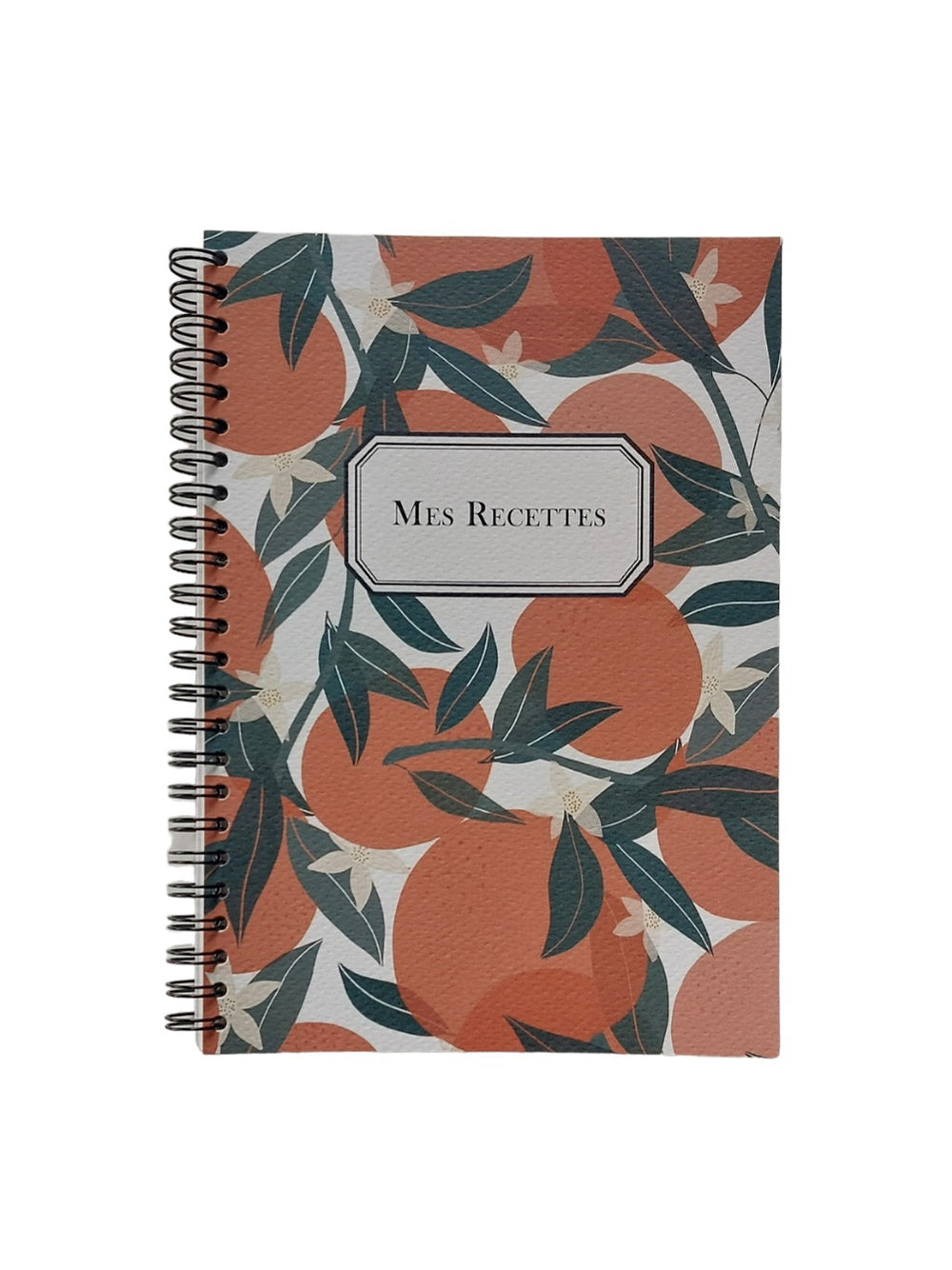 Carnet de recette Orange - Poussière des rues